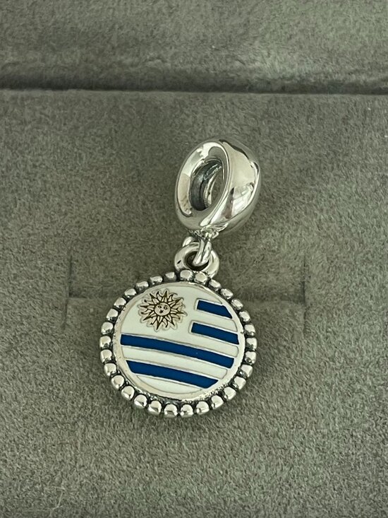 Pandora Jewelry - Pandora Uruguay Flag pendant
